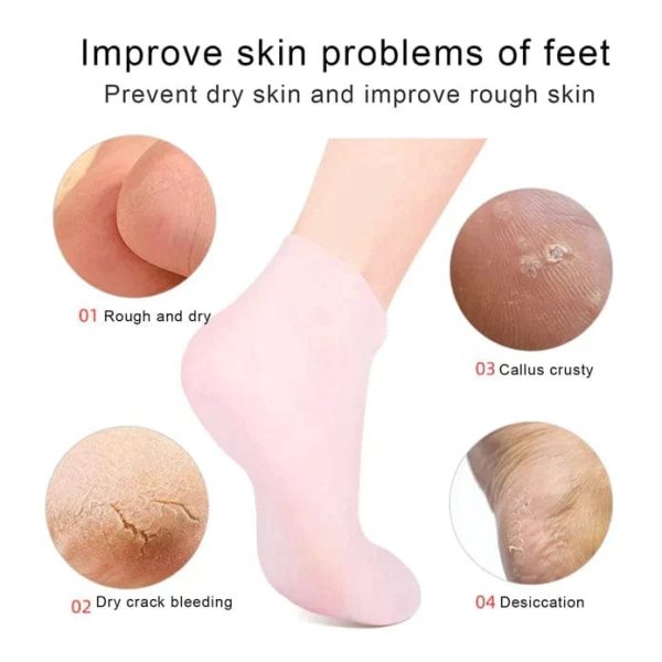 Silicone Moisturizing Foot Socks