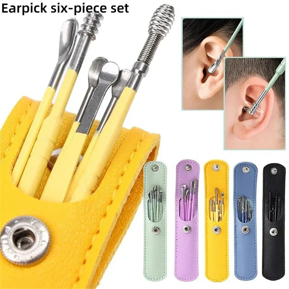 6 Pcs Ear Cleaner Tool Set