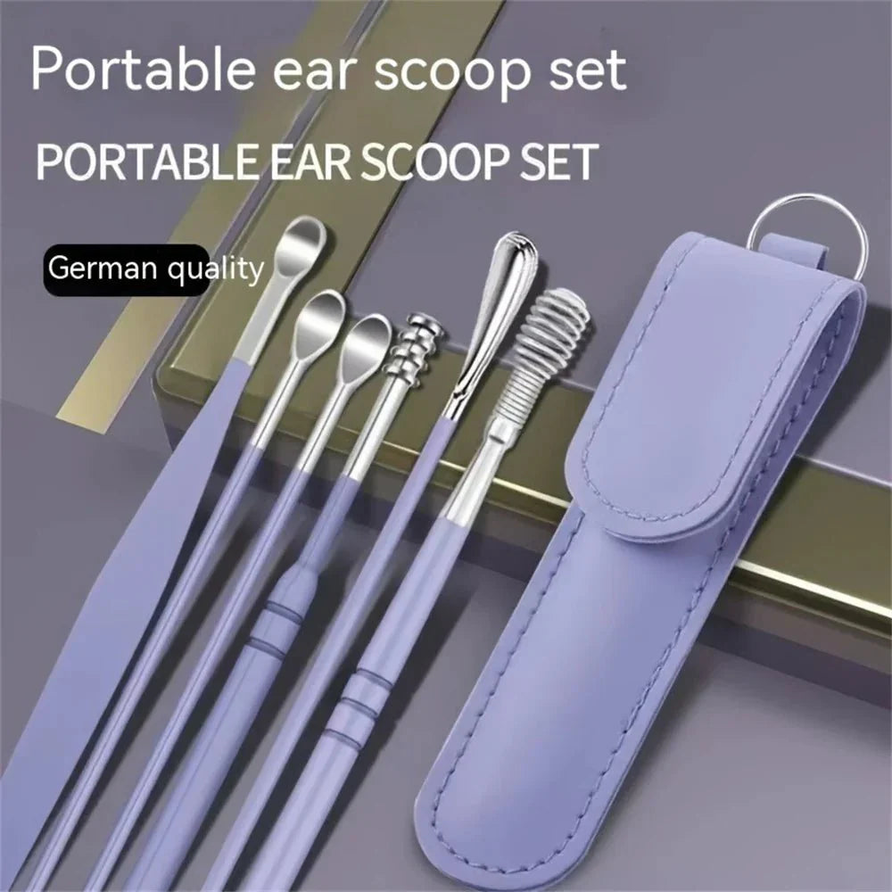 6 Pcs Ear Cleaner Tool Set