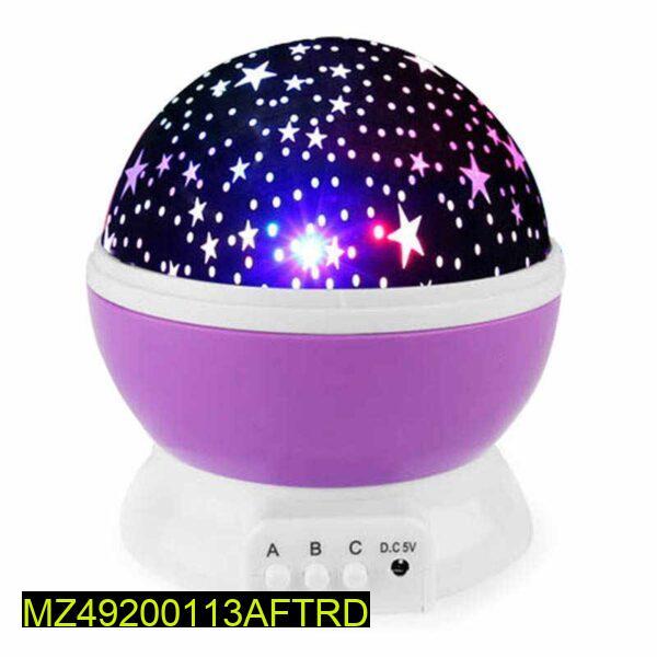 Star Moon Light Rotating Projector Lamp