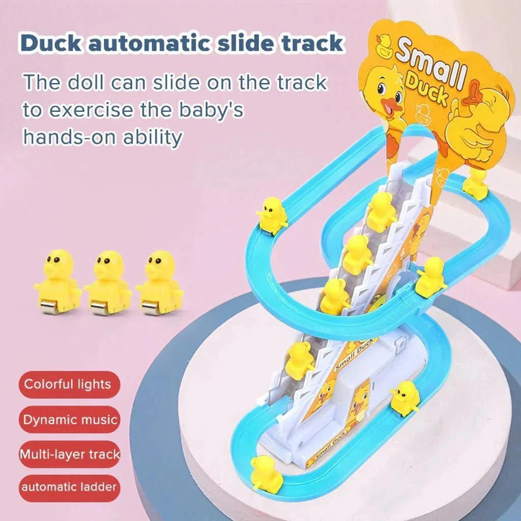 Baby Duck Climbing Stairs Toy For Kids - Ashiyna Shopping Mall