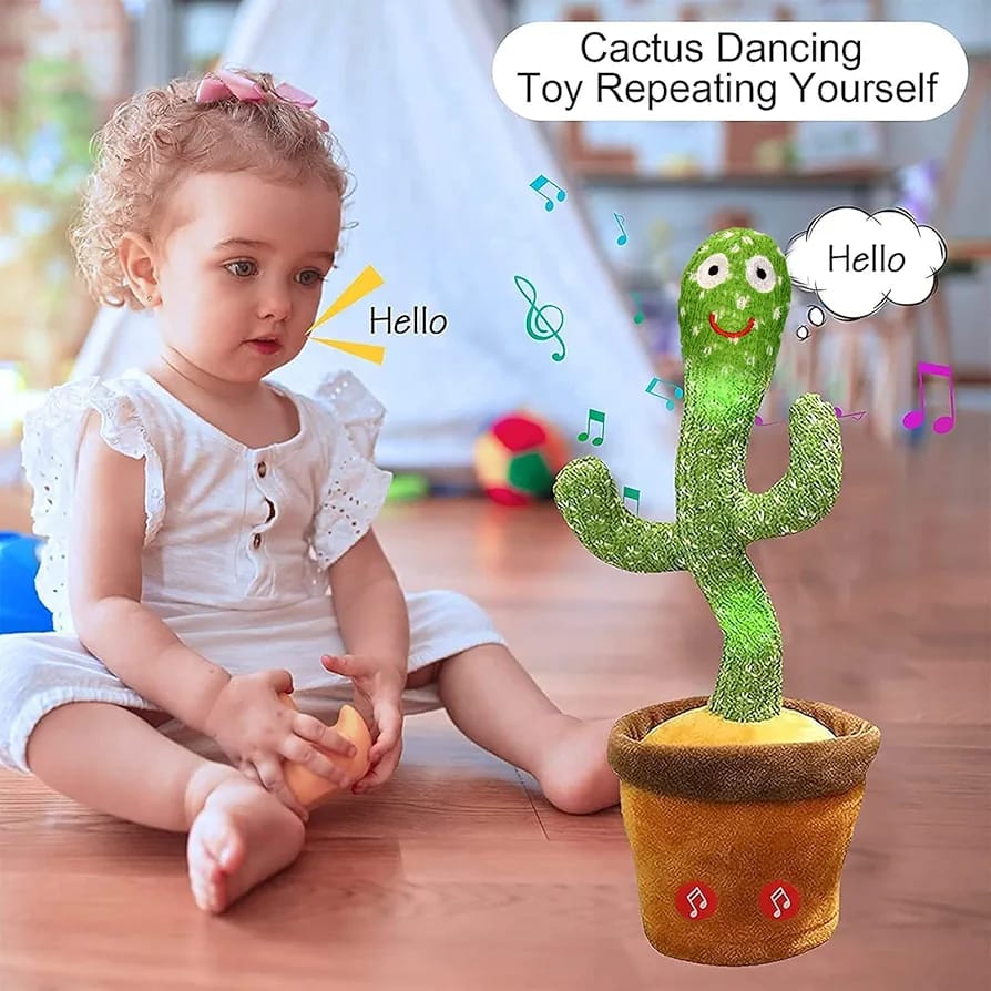 Dancing Cactus Toys For Kids Rechargeable. - Ashiyna Shopping Mall